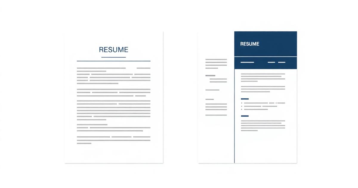 Două CV-uri alăturate: un formular Europass clasic și un CV modern cu bandă laterală bleumarin
