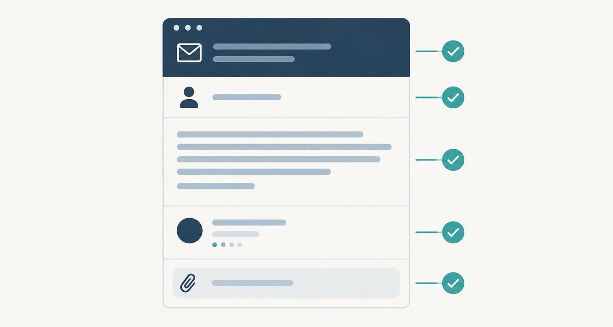 Structura unui email de aplicare: subiect, adresare, text scurt, semnătură și atașament